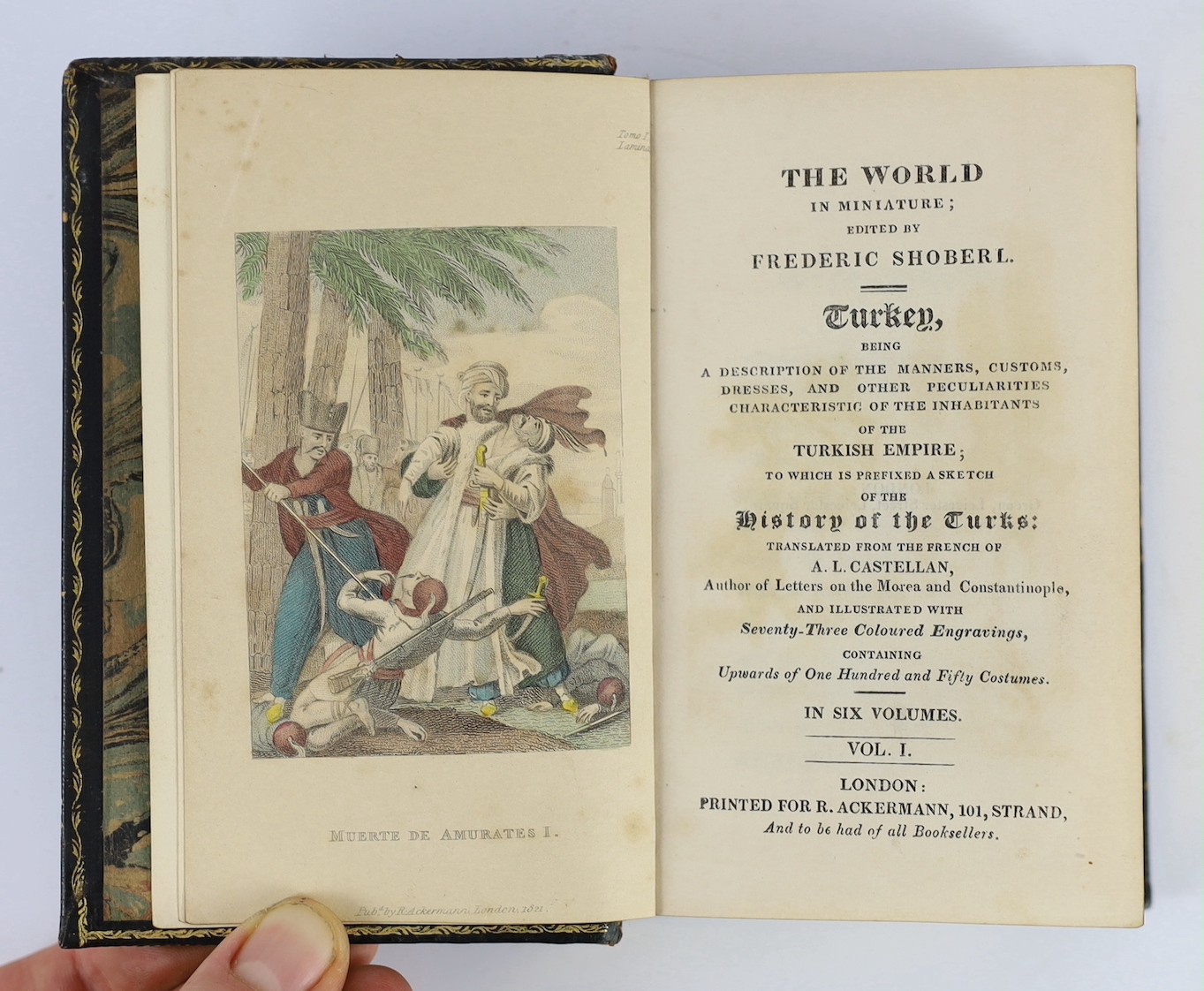 Shoberl, Frederick, editor - The World in Miniature: Turkey ...
